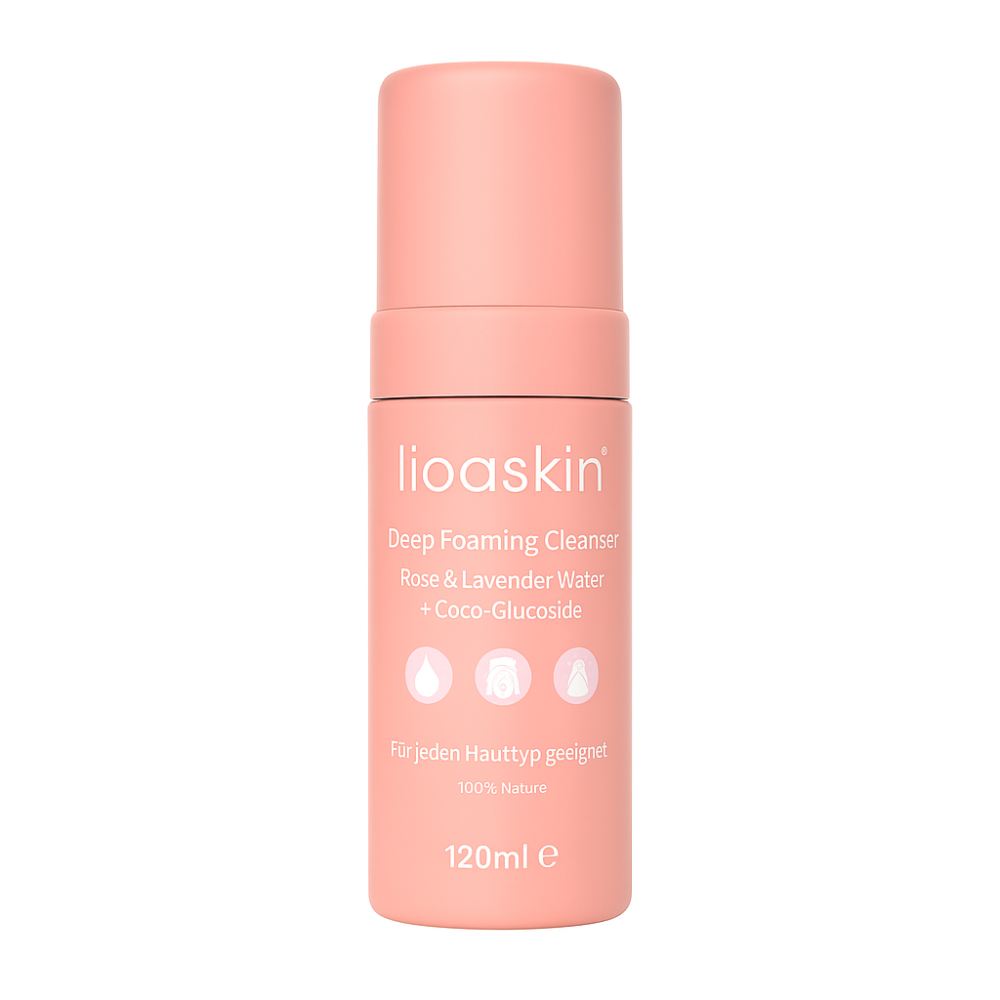 Deep Foaming Cleanser mit Rosenwasser, Lavendel und Cuco-Glucoside